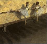 Edgar Degas Dancers Practicing at the Barre Sweden oil painting artist